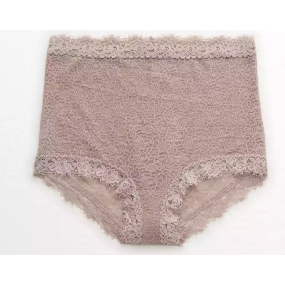 [Aerie] Eyelash Lace High-Waisted Boy-brief Panty